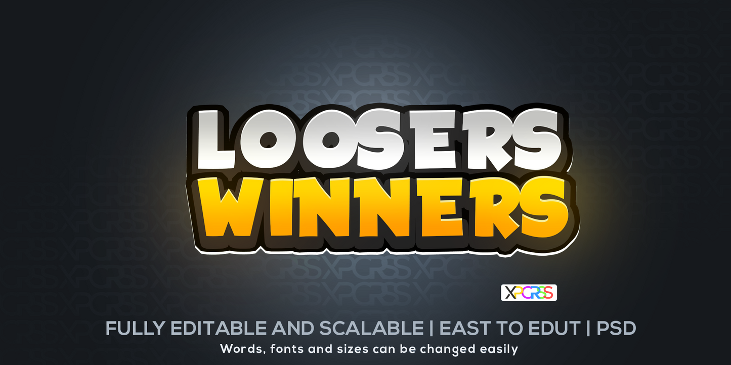 looser winner text xpcrss