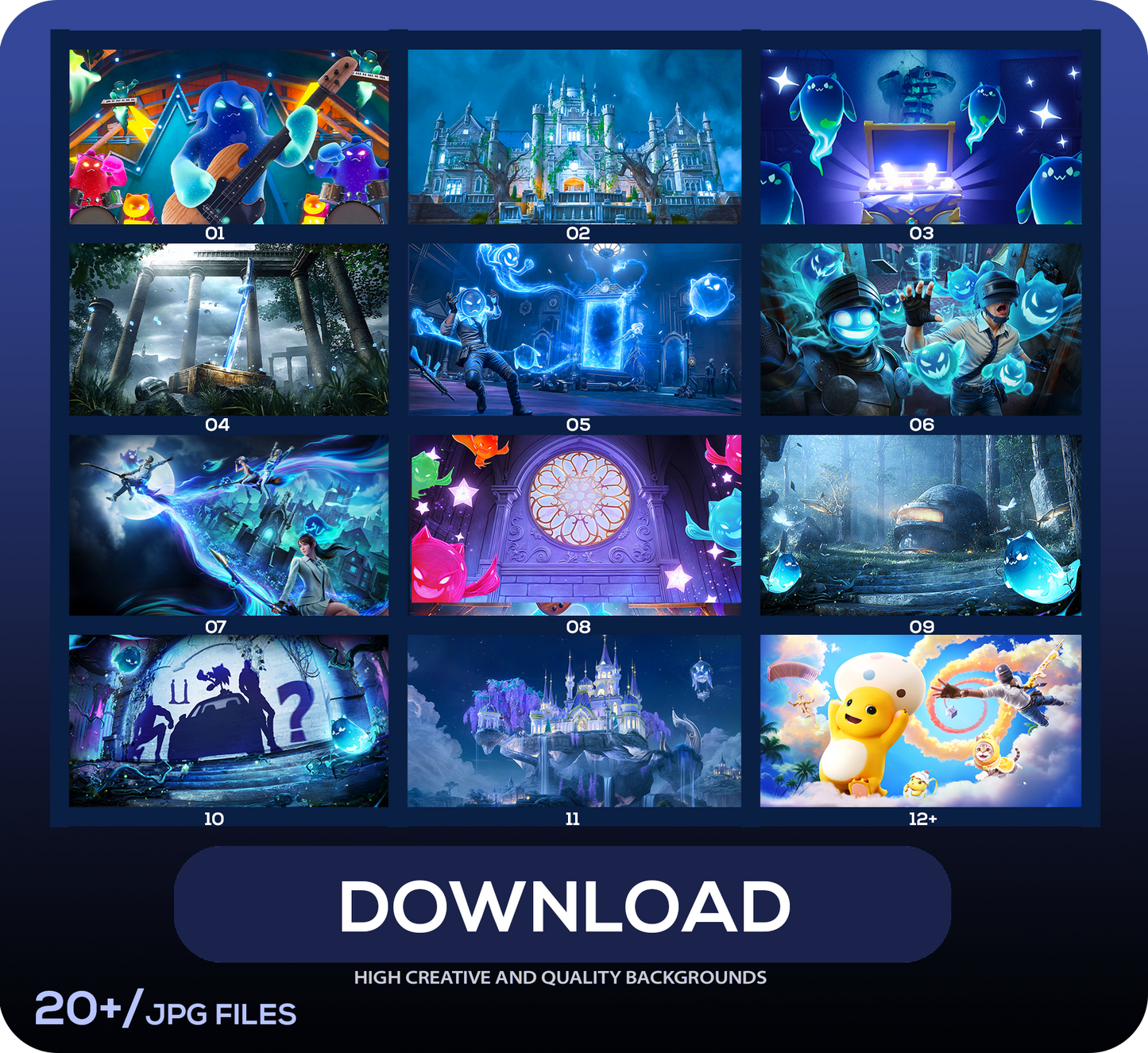 NEW 4.0 4K BACKGROUNDS