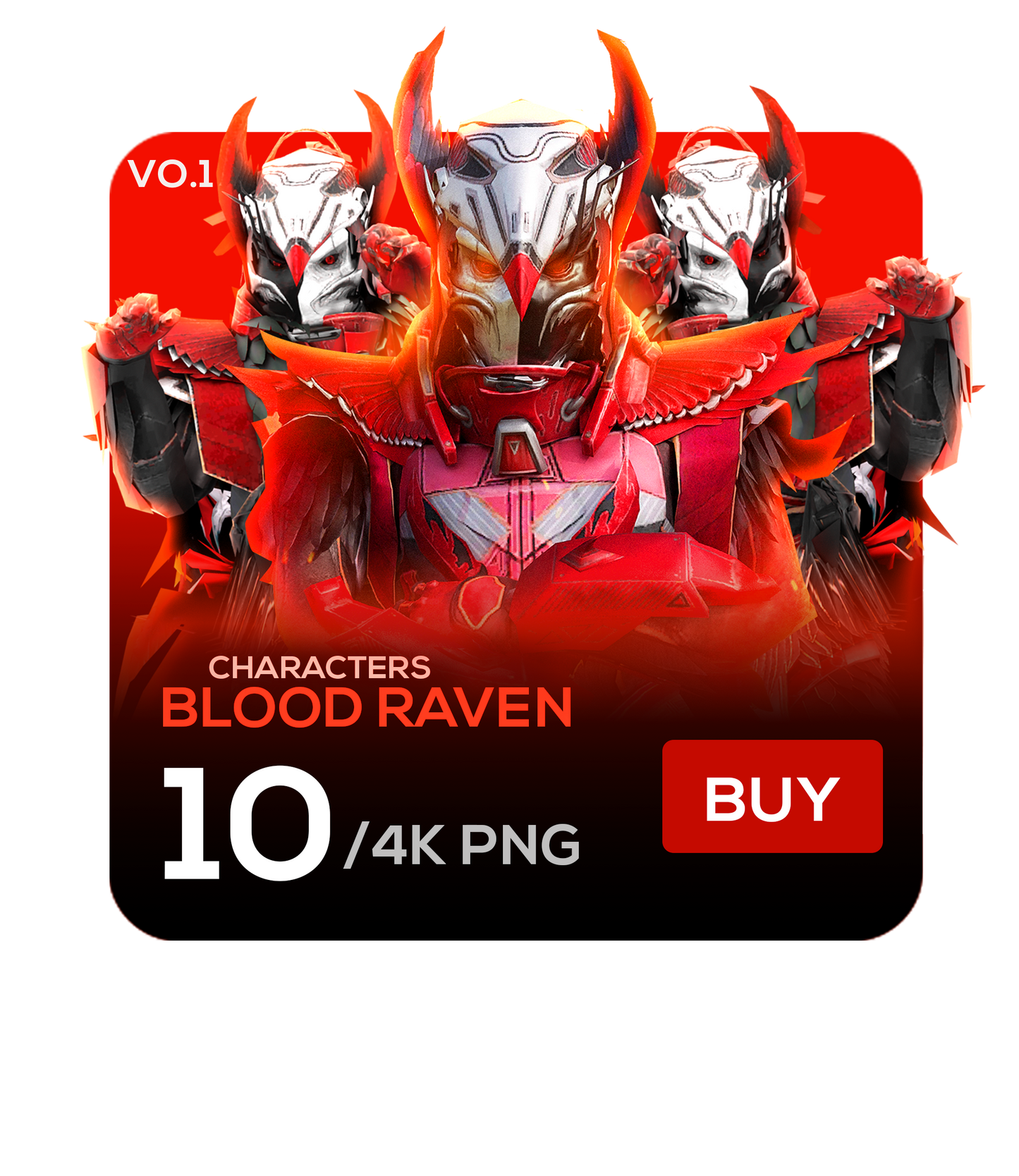 BLOOD RAVEN SET