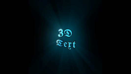 3D Opera Text