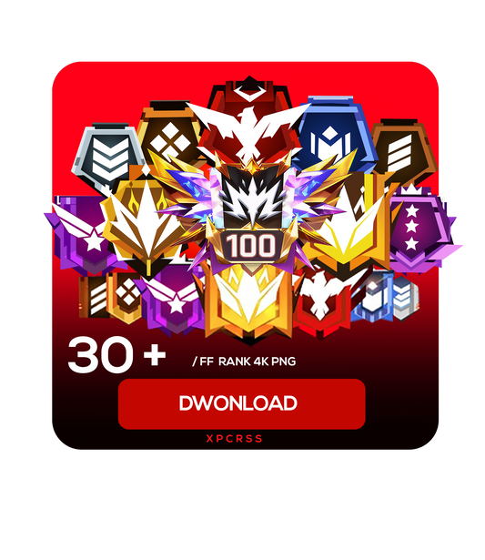 FF RANK 4K PNG