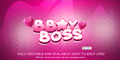 bbay boss text xpcrss